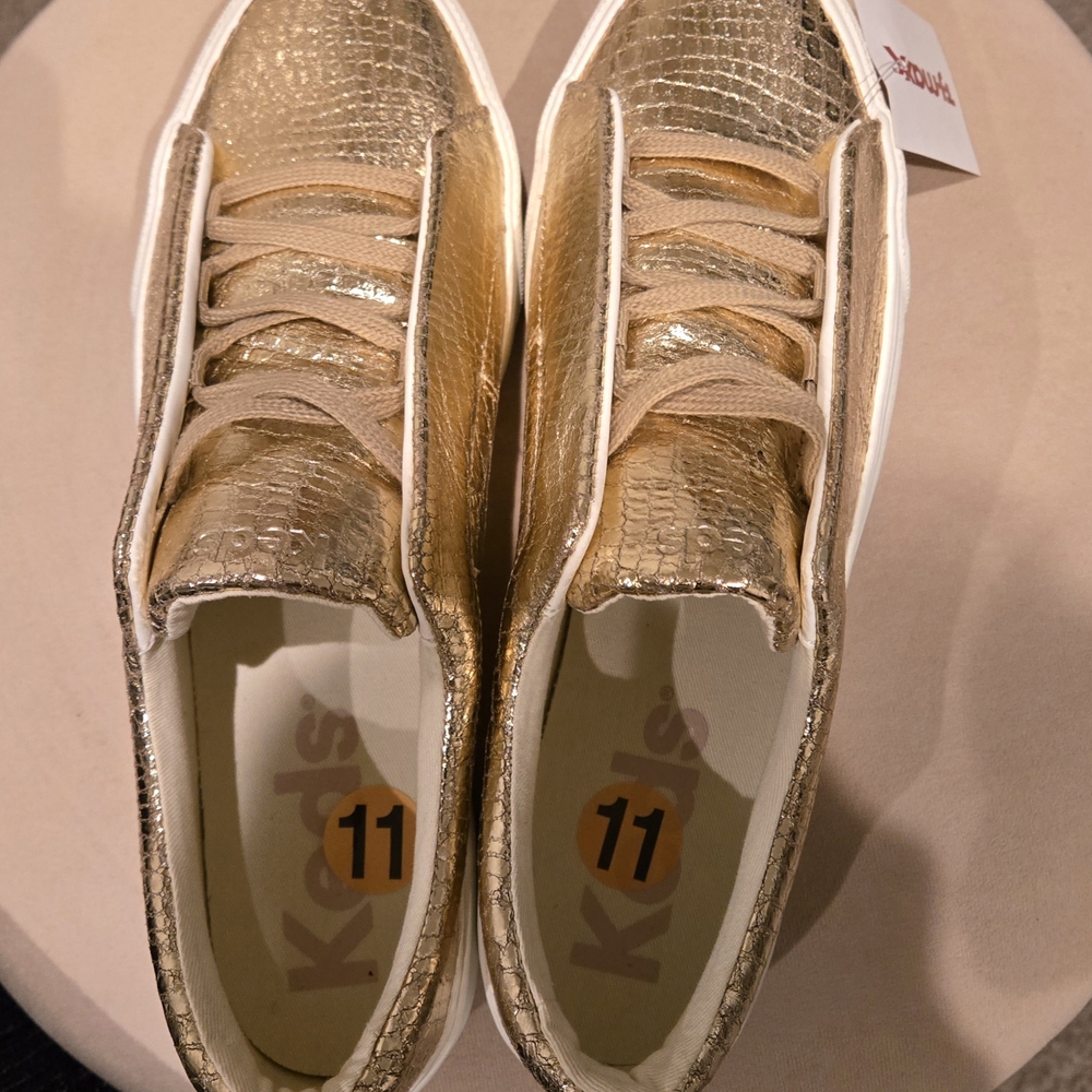 Keds Gold Casual Slip-On Sneakers